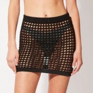 Solid & Striped Ronnie Mesh Mini Skirt